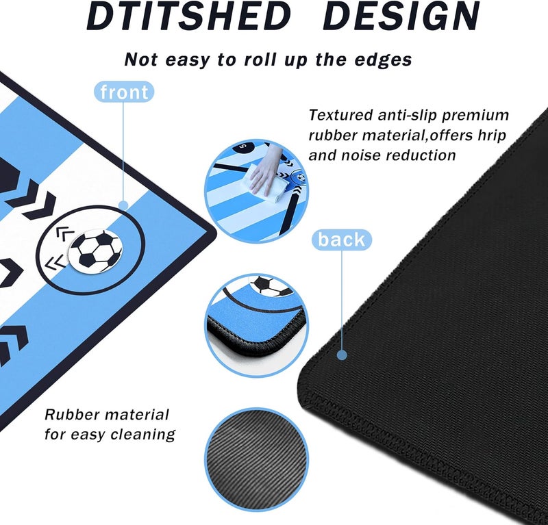 2F22E Soccer Training Mat with Silent Shock Absorption and Non-Slip Base for Footwork Training and Ball Mastery(Belt Version) - Image 2